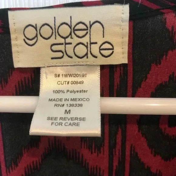 Golden state women’s top size med - Picture 2 of 3